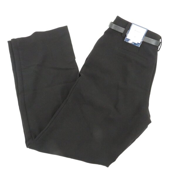 Charter Club Tummy Slimming Black Trousers Womens Size 8 Relaxed Fit NWT $69.50 - Picture 1 of 6